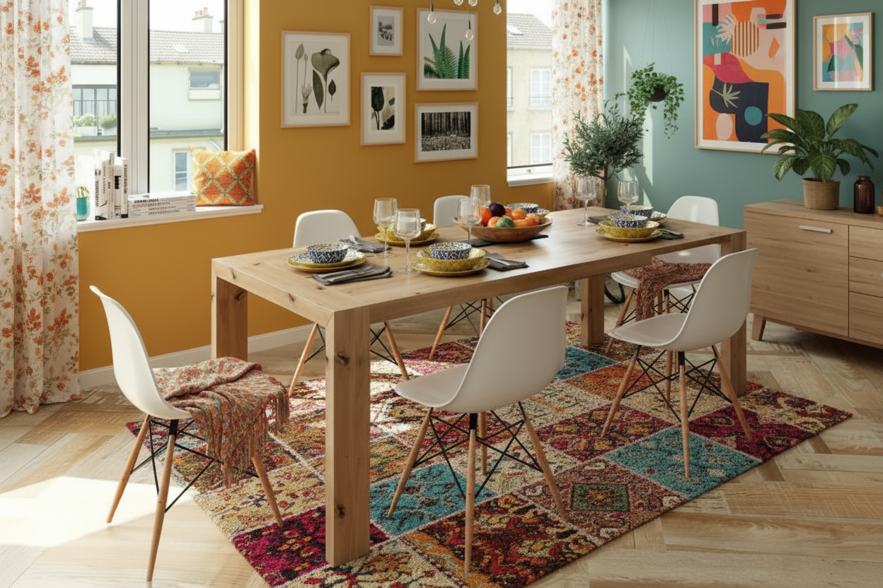 Mesa de comedor extensible CANTABRICO