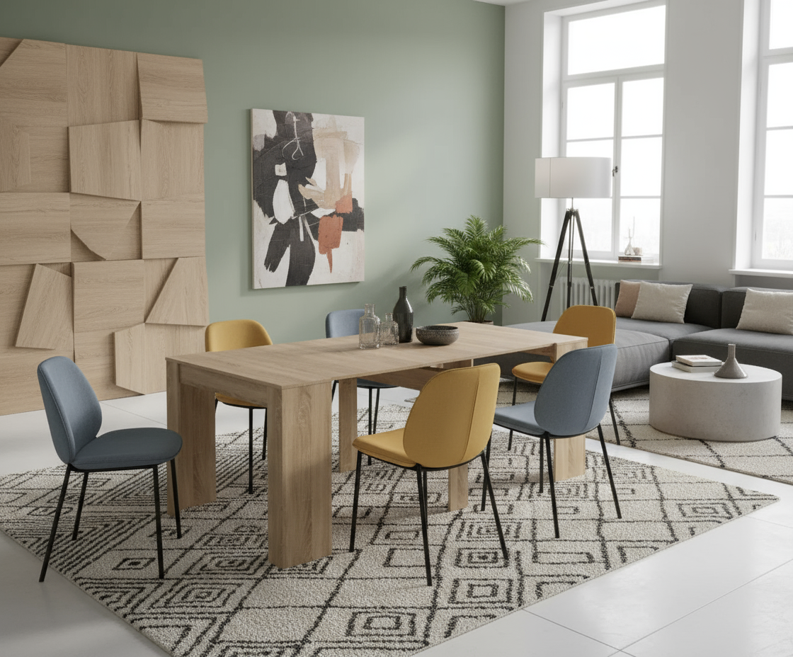 Mesa consola extensible ACACIA