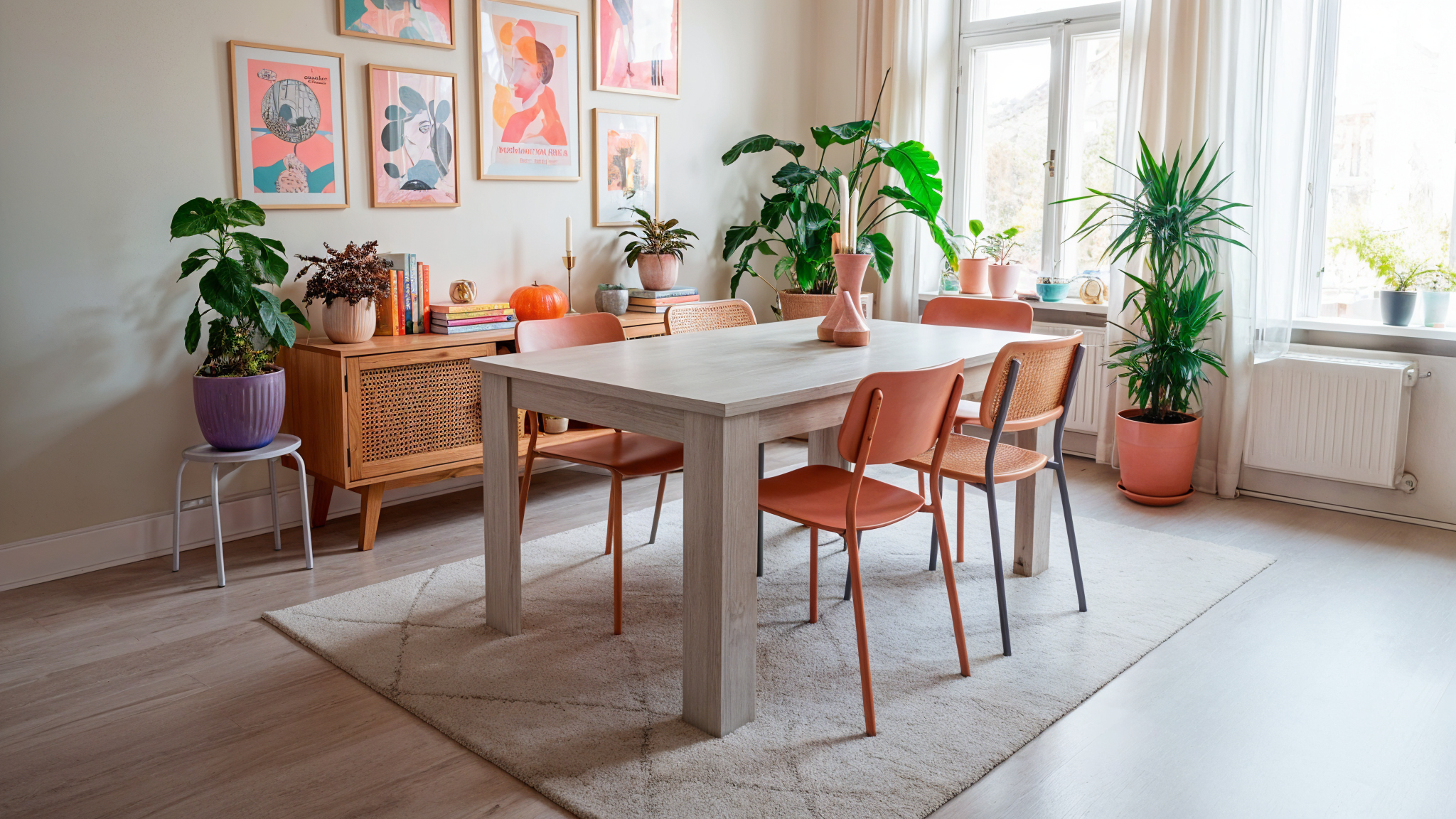 Mesa de comedor extensible OSCAR