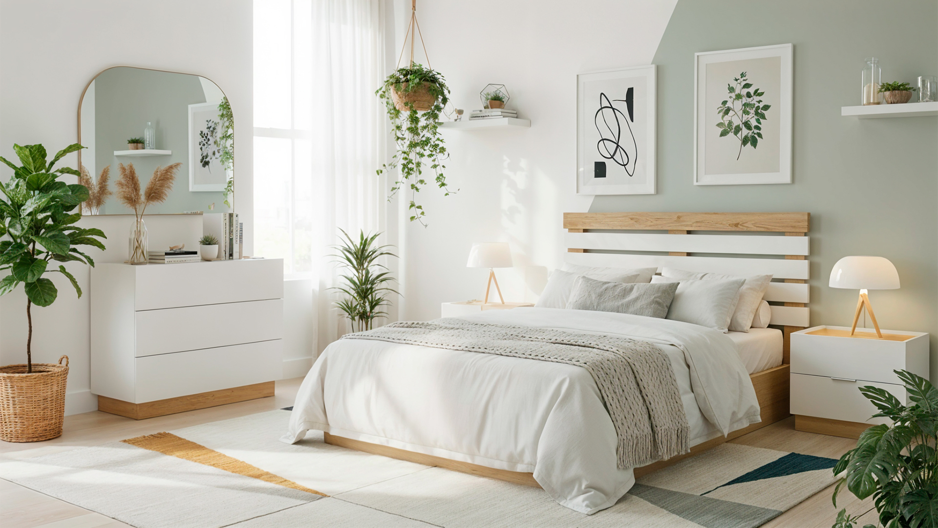 Cómoda y Mesita Ashley