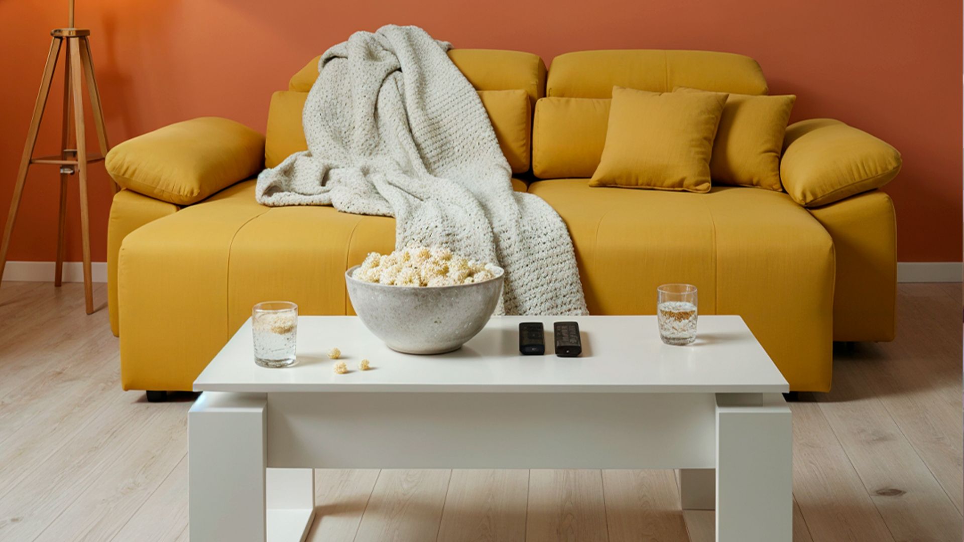 Sofá 3 plazas deslizante con ruedas BILLY