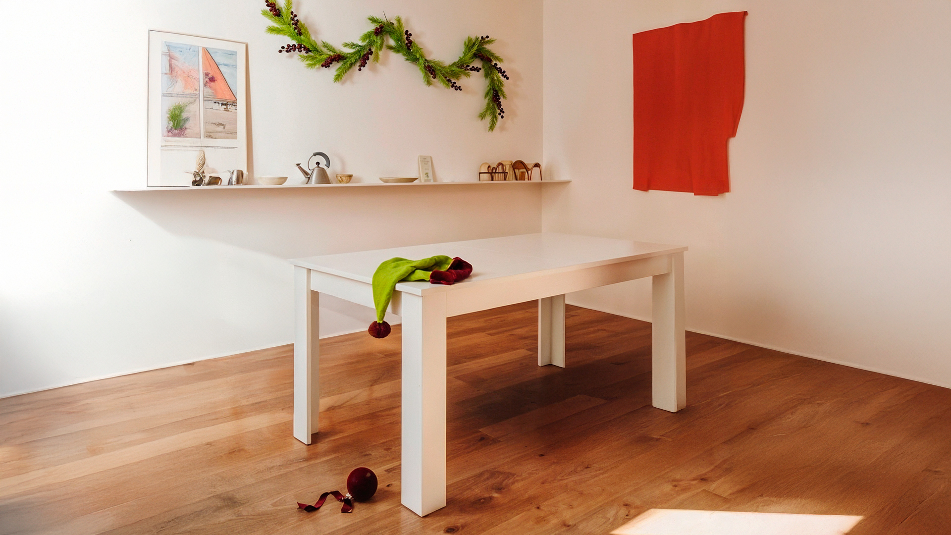 Mesa de comedor extensible HAMAR