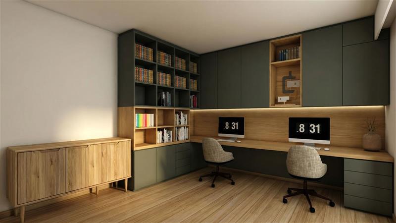 Dormitorio juvenil con aparador EASY