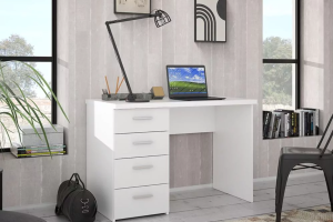 mesa de escritorio con cajonera