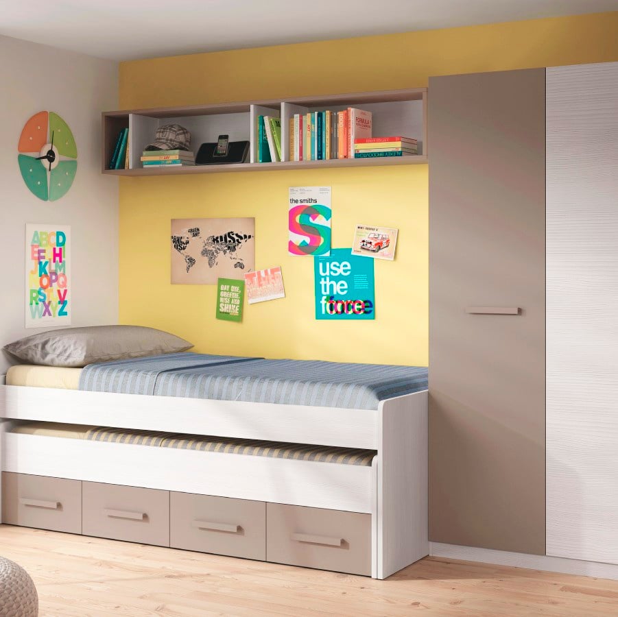 Cama nido juvenil doble ARES PLUS