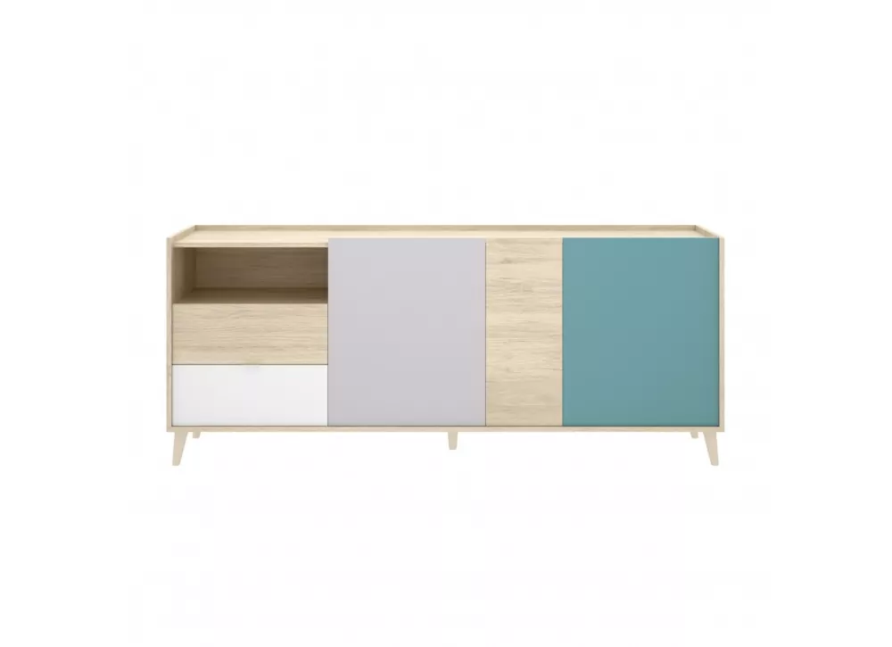 APARADOR 3 PUERTAS Y 2 CAJONES OVAN