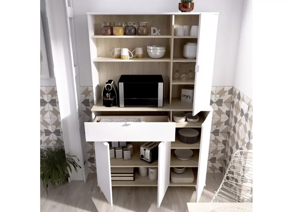 MUEBLE AUXILIAR PUERTAS CAJONES KOWI MUEBLE AUXILIAR PUERTAS CAJONES KOWI