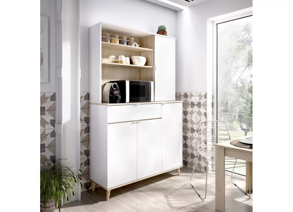 MUEBLE AUXILIAR PUERTAS CAJONES KOWI MUEBLE AUXILIAR PUERTAS CAJONES KOWI