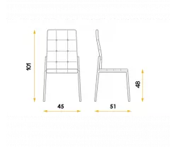 SILLAS COMEDOR CROMO SILLAS COMEDOR CROMO