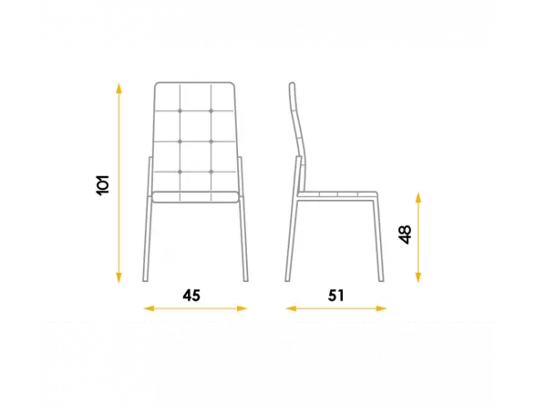 SILLAS COMEDOR CROMO SILLAS COMEDOR CROMO