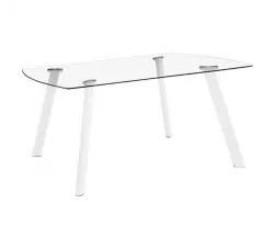 MESA COMEDOR CRISTAL ARIEL MESA COMEDOR CRISTAL ARIEL