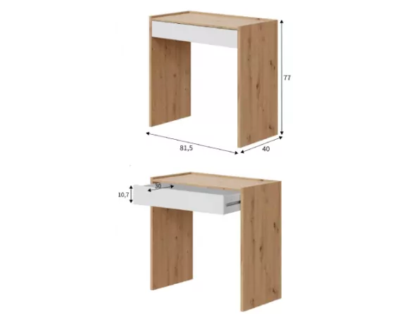 MESA STUDIO A CAJON IXEIA