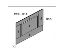 CABECERO DE CAMA PENSACOLA CABECERO DE CAMA PENSACOLA