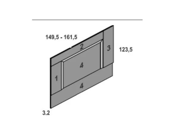 CABECERO DE CAMA PENSACOLA CABECERO DE CAMA PENSACOLA