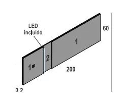 CABECERO CORRIDO SANIBEL