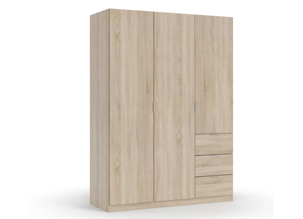 ARMÁRIO 3 PORTAS 3 CAIXOTES