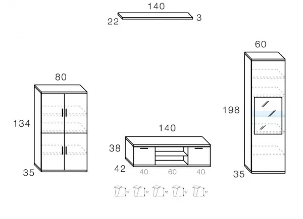 Mobiliario de salão HYPERION Mobiliario de salão HYPERION