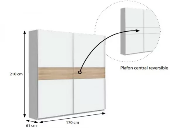 Armario de puertas correderas OLSON Armario de puertas correderas OLSON