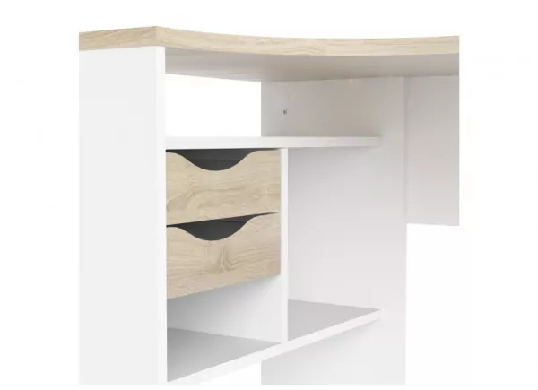 Mesa de canto FIRE com gavetas