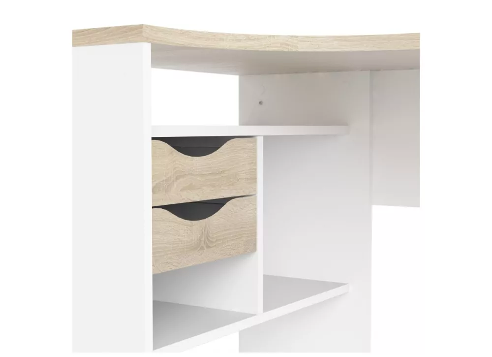Mesa de canto FIRE com gavetas