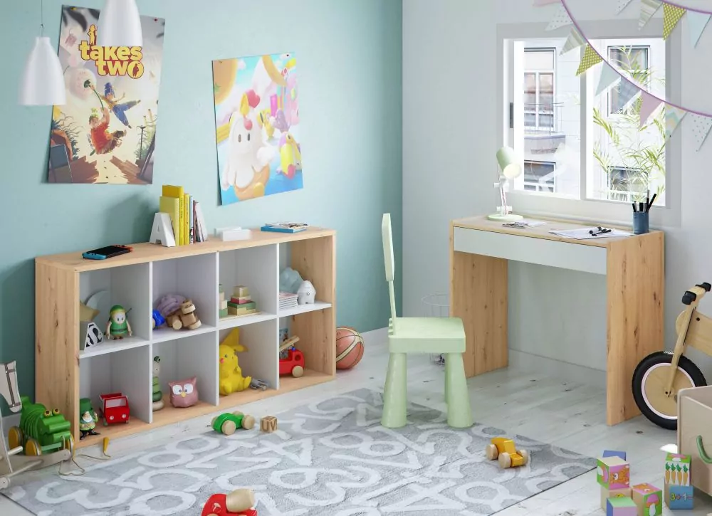 ESTANTERIA OCHO HUECOS IXEIA