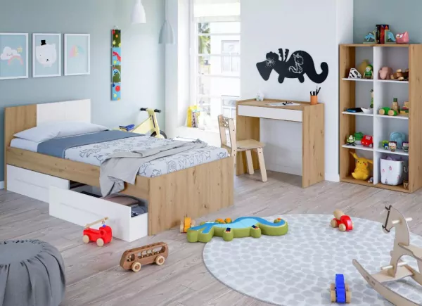 CAMA NIDO CON DOS CAJONES IXEIA CAMA NIDO CON DOS CAJONES IXEIA