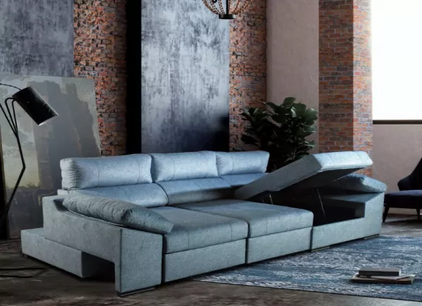 Sofa con chaiselongue CESET Sofa con chaiselongue CESET