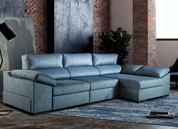 Sofa con chaiselongue CESET Sofa con chaiselongue CESET