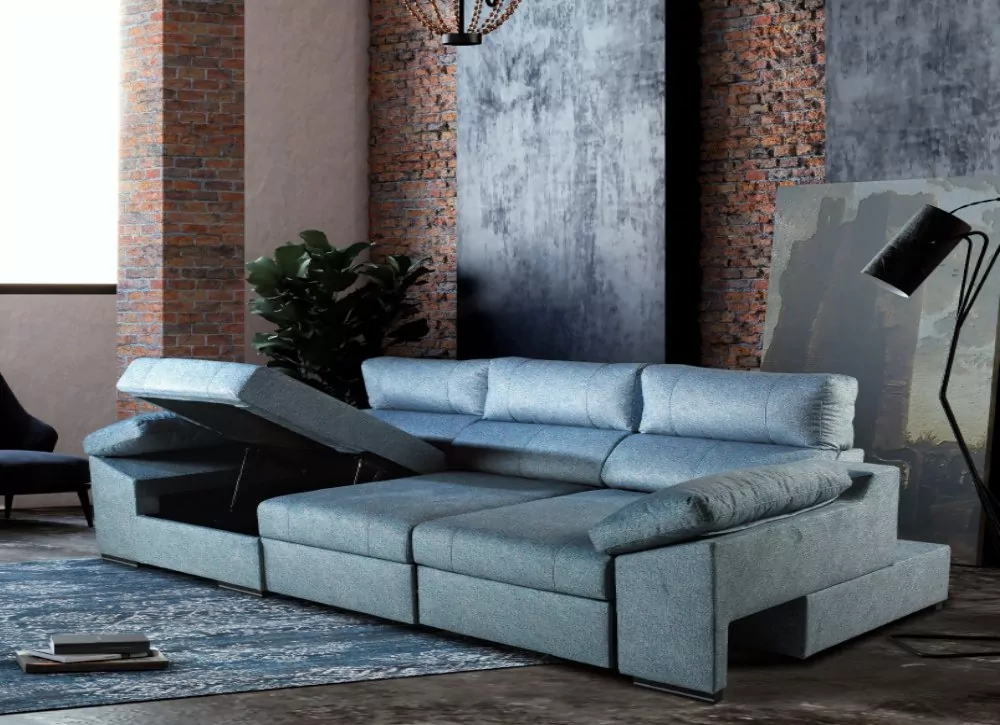 Sofá com chaise longue CESET Sofá com chaise longue CESET