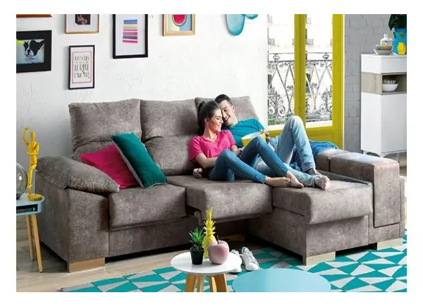 Chaise longue arcon abatible de 250 TEMPO