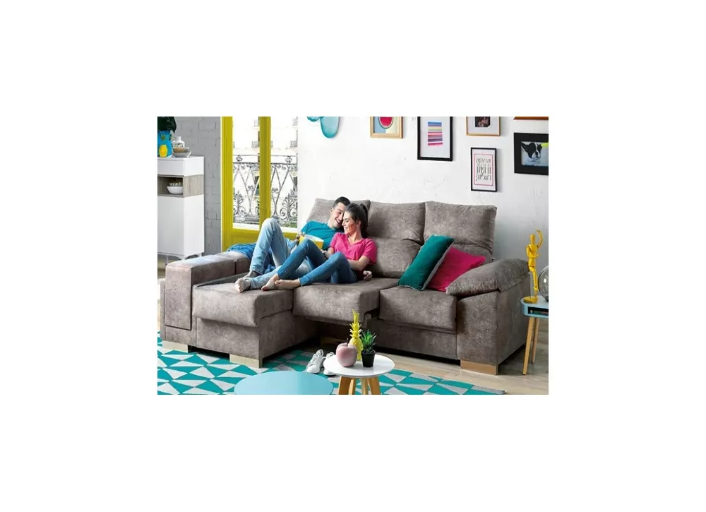 CHAISE LONGUE COM ARCO ABATIVEL DE 250 TEMPOS