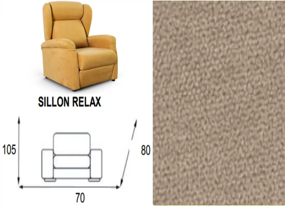 Sillon relax apertura manual ACAPULCO Sillon relax apertura manual ACAPULCO