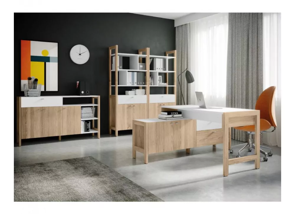 Escritorio con aparador ANNIKA Escritorio con aparador ANNIKA