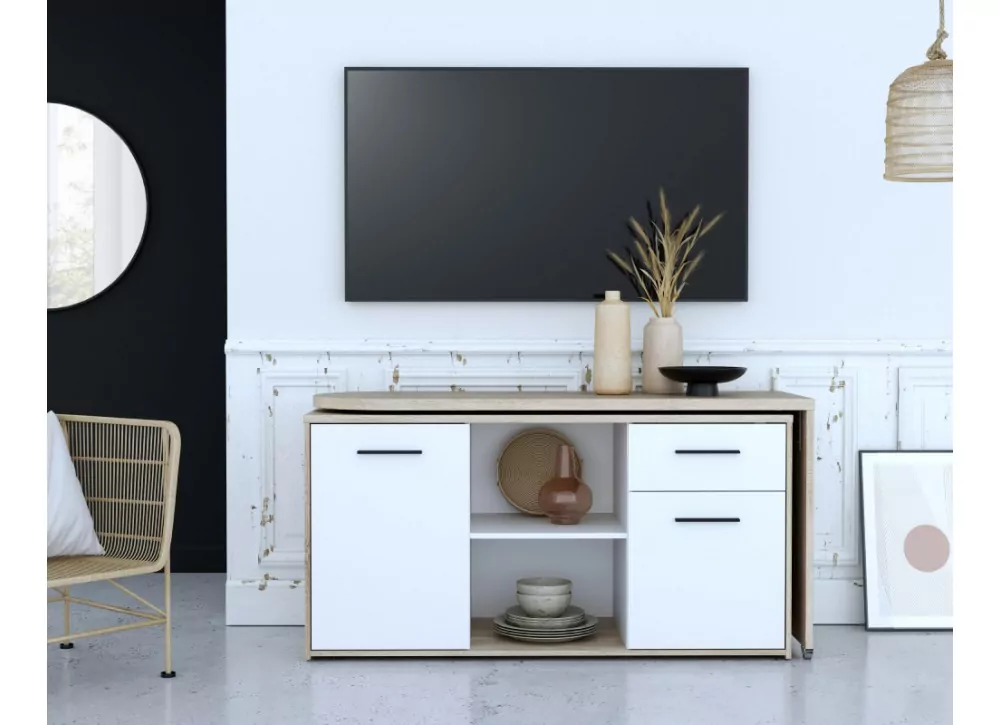 Mueble de tv-aparador-escritorio 3 en 1 ANN Mueble de tv-aparador-escritorio 3 en 1 ANN