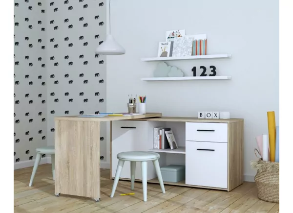 Mueble de tv-aparador-escritorio 3 en 1 ANN Mueble de tv-aparador-escritorio 3 en 1 ANN