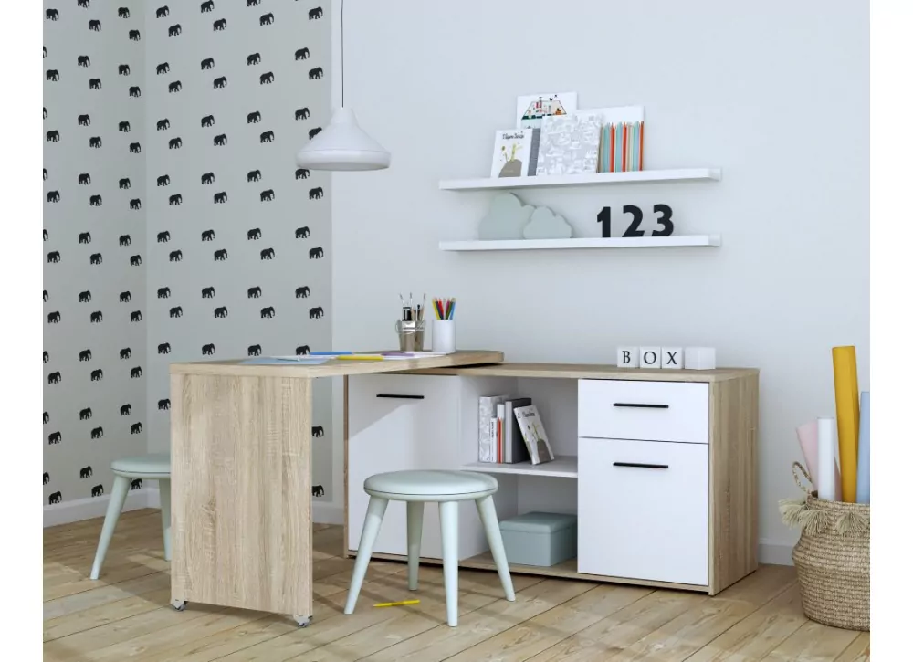 Mueble de tv-aparador-escritorio 3 en 1 ANN Mueble de tv-aparador-escritorio 3 en 1 ANN