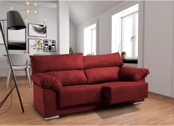 Sofá 3 plazas deslizante y reclinable LUGO Sofá 3 plazas deslizante y reclinable LUGO