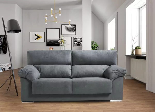 Sofá 3 plazas deslizante y reclinable LUGO Sofá 3 plazas deslizante y reclinable LUGO