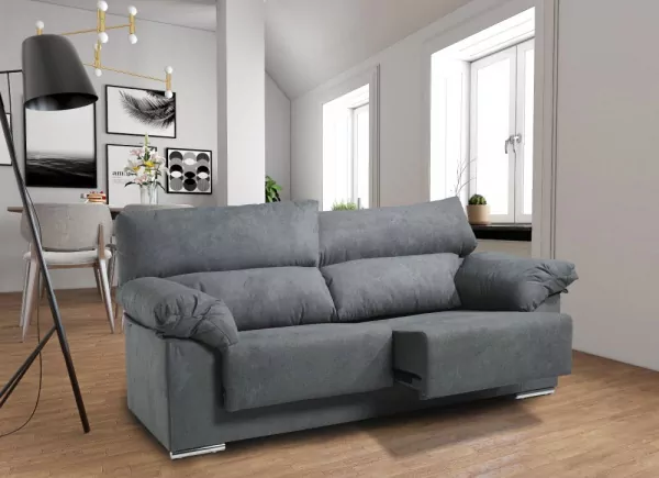 Sofá 3 plazas deslizante y reclinable LUGO Sofá 3 plazas deslizante y reclinable LUGO