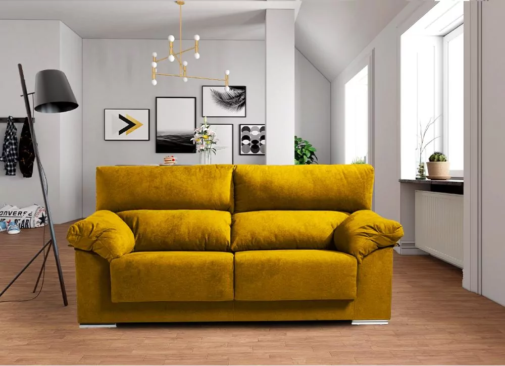 Sofá 3 plazas deslizante y reclinable LUGO Sofá 3 plazas deslizante y reclinable LUGO