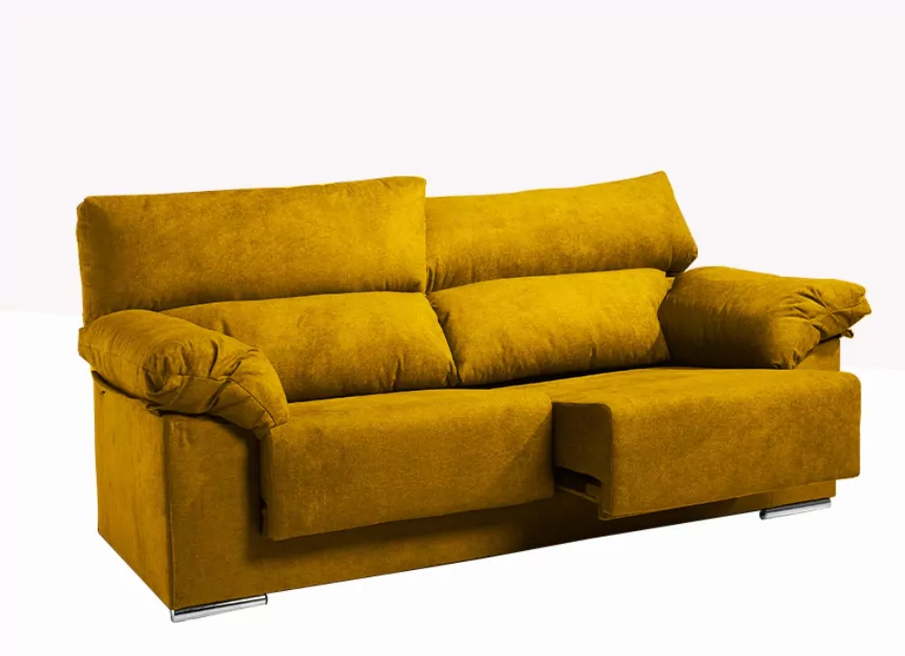 Sofá 3 plazas deslizante y reclinable LUGO Sofá 3 plazas deslizante y reclinable LUGO