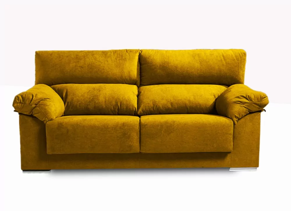 Sofá 2 plazas deslizante y reclinable LUGO