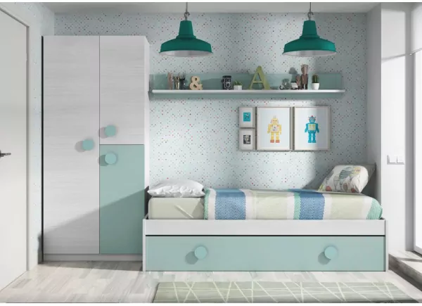Dormitorio juvenil completo FREEMAN Dormitorio juvenil completo FREEMAN