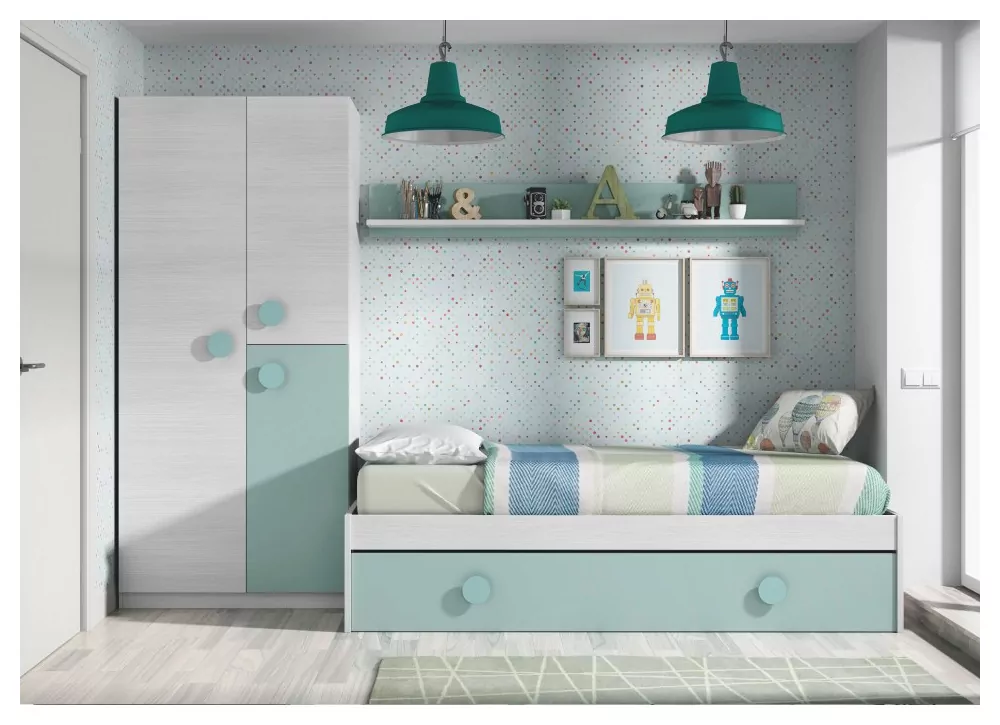 Dormitorio juvenil completo FREEMAN Dormitorio juvenil completo FREEMAN