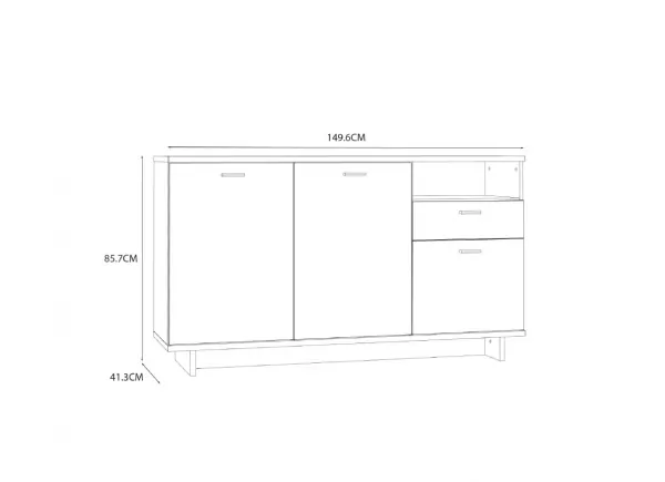 Aparelho 3 portas HAROLD