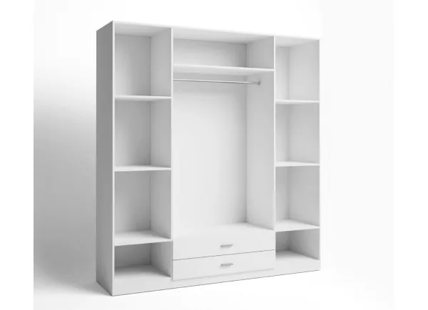 Armario 4 puertas y 2 cajones TREVI Armario 4 puertas y 2 cajones TREVI