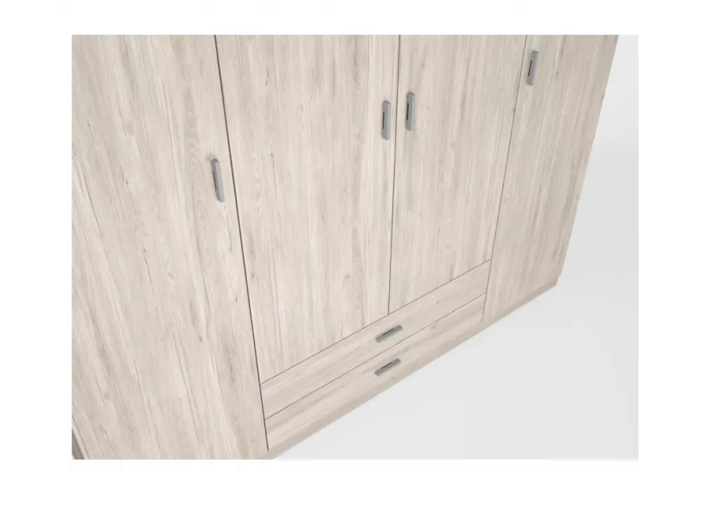 Armario 4 puertas y 2 cajones TREVI Armario 4 puertas y 2 cajones TREVI