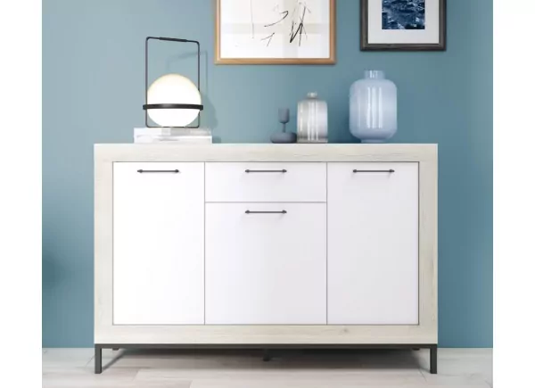 Aparador com 3 portas e 1 gaveta HALLBY