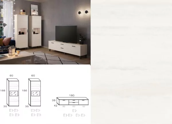 Mobiliário para sala de estar APOLO Mobiliário para sala de estar APOLO