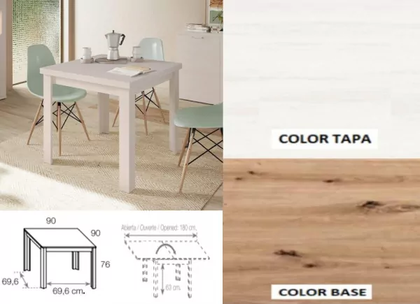 Mesa de jantar extensível ATLANTIS Mesa de jantar extensível ATLANTIS